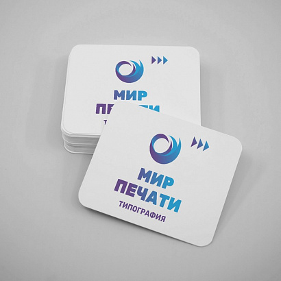 Визитки с вырубкой